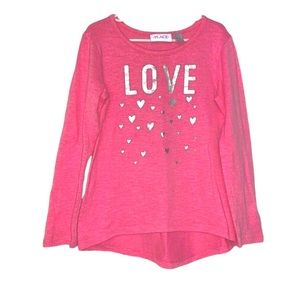 🌻4/$20 Girl’s The Children’s Place LOVE Long Sleeve Top